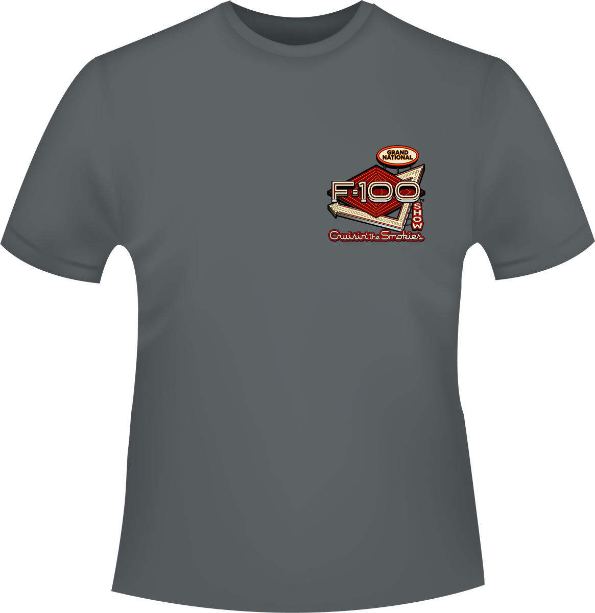 2025 Grand National F100 Main Design Short Sleeve T-Shirt