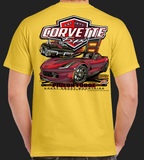 2024 Corvette Expo Main Design Short Sleeve T-Shirt