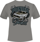 2024 Ponies in the Smokies Dark Design Short Sleeve T-Shirt