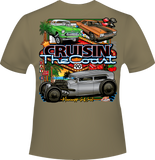 2026 Cruisin' The Coast Dark Design Short Sleeve T-Shirt