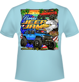 2026 Florida Jeep Jam Main Design Short Sleeve T-Shirt