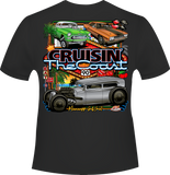 2026 Cruisin' The Coast Dark Design Short Sleeve T-Shirt