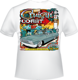 2026 Cruisin' The Coast 30th Anniversary Main Design Short Sleeve T-Shirt