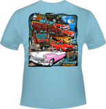 2026 Cruisin' The Coast Night Cruise Short Sleeve T-shirt