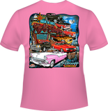 2026 Cruisin' The Coast Night Cruise Short Sleeve T-shirt