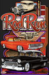 2023 Fall Pigeon Forge Rod Run Main Design Metal Sign