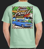 2023 Cruisin' The Coast Main Design Short Sleeve T-Shirt