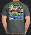 2023 Cruisin' The Coast Main Design Short Sleeve T-Shirt