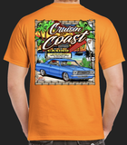 2023 Cruisin' The Coast Main Design Short Sleeve T-Shirt