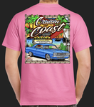 2023 Cruisin' The Coast Main Design Short Sleeve T-Shirt