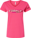 2026 Cruisin' The Coast 30th Anniversary Ladies V-Neck T-Shirts