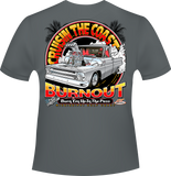 2025 Cruisin the Coast Burnout Design Short Sleeve T-Shirt