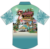 2025 Cruisin' The Coast Men's Sublimation Short Sleeve Shirt