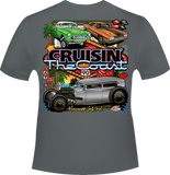 2026 Cruisin' The Coast Dark Design Short Sleeve T-Shirt
