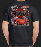 2023 Triple Crown of Rodding Dark Design Short Sleeve T-Shirt