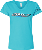 2026 Cruisin' The Coast 30th Anniversary Ladies V-Neck T-Shirts