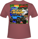 2026 Florida Jeep Jam Main Design Short Sleeve T-Shirt
