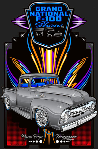 2023 Grand National F-100 Dark Design Sign