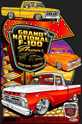 2023 Grand National F-100 Main Design Sign