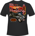 2025 Triple Crown of Rodding Main Design Short Sleeve T-Shirt