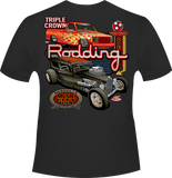 2025 Triple Crown of Rodding Main Design Short Sleeve T-Shirt