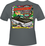 2025 Cruisin' The Coast Main Design Short Sleeve T-Shirt