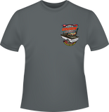 2025 Cruisin' The Coast Main Design Short Sleeve T-Shirt