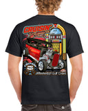 2025 Cruisin' The Coast Dark Design Short Sleeve T-Shirt