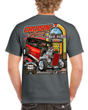 2025 Cruisin' The Coast Dark Design Short Sleeve T-Shirt