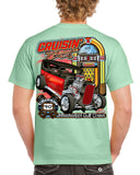 2025 Cruisin' The Coast Dark Design Short Sleeve T-Shirt