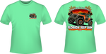 2024 Florida Jeep Jam Dark Design Short Sleeve T-Shirt