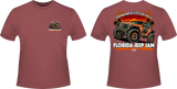 2024 Florida Jeep Jam Dark Design Short Sleeve T-Shirt