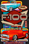2025 Grand National F100 Main Design Metal Sign