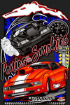 2025 Ponies in the Smokies Drag Racing Metal Sign