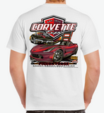 2024 Corvette Expo Main Design Short Sleeve T-Shirt