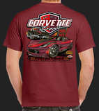 2024 Corvette Expo Main Design Short Sleeve T-Shirt