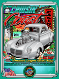2019 Official Cruisin' The Coast Poster