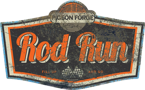 Pigeon Forge Rod Run 37F Metal Sign (Made to Order)