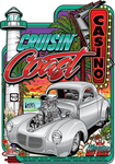 Cruisin' the Coast Official 23 Metal Sign (Made to Order)