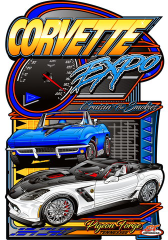 2021 Corvette Expo Main Design Sign