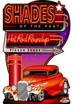 2021 Shades of the Past Dark Design Metal Sign (Blue or Red) (Made to Order)