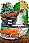 2022 Cruisin' The Coast Sublimation Metal Sign