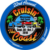 Cruisin' The Coast Pin
