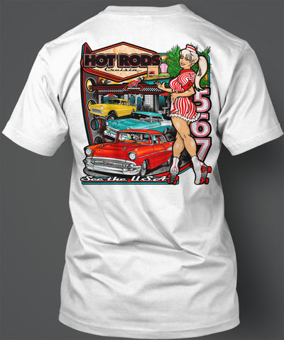 Hot Rods Dark Design Car Hop