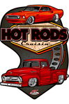 Hot Rods Cruisin Ford Metal Sign (Made to Order)