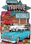 Tri-Five Nationals 5th Annual "Main Metal Sign" (Made to Order)