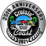 2021 Cruisin' the Coast 25th Anniversary Lapel Pin